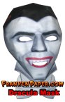 Dracula the Vampire Free paper mask